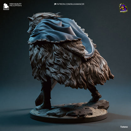 Blaidd the Half-Wolf | Elden Ring | Handcrafted Figure