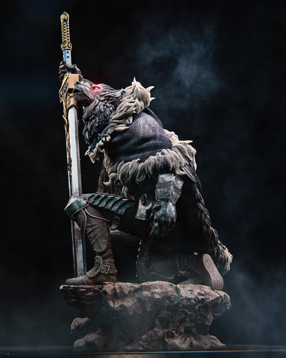 Blaidd the Half-Wolf | Elden Ring | Handcrafted Figure