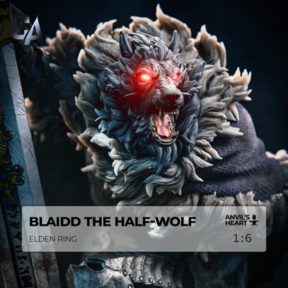 Blaidd the Half-Wolf | Elden Ring | Handcrafted Figure