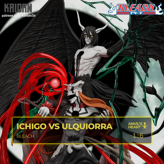 Horned Beast vs Winged Demon | Handcrafted Figure
