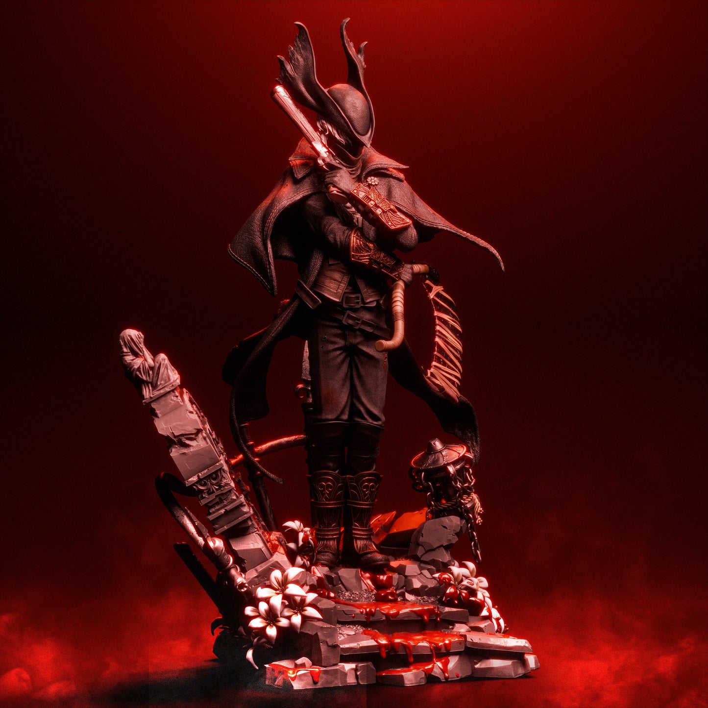 The Hunter | Bloodborne | Handcrafted Figure