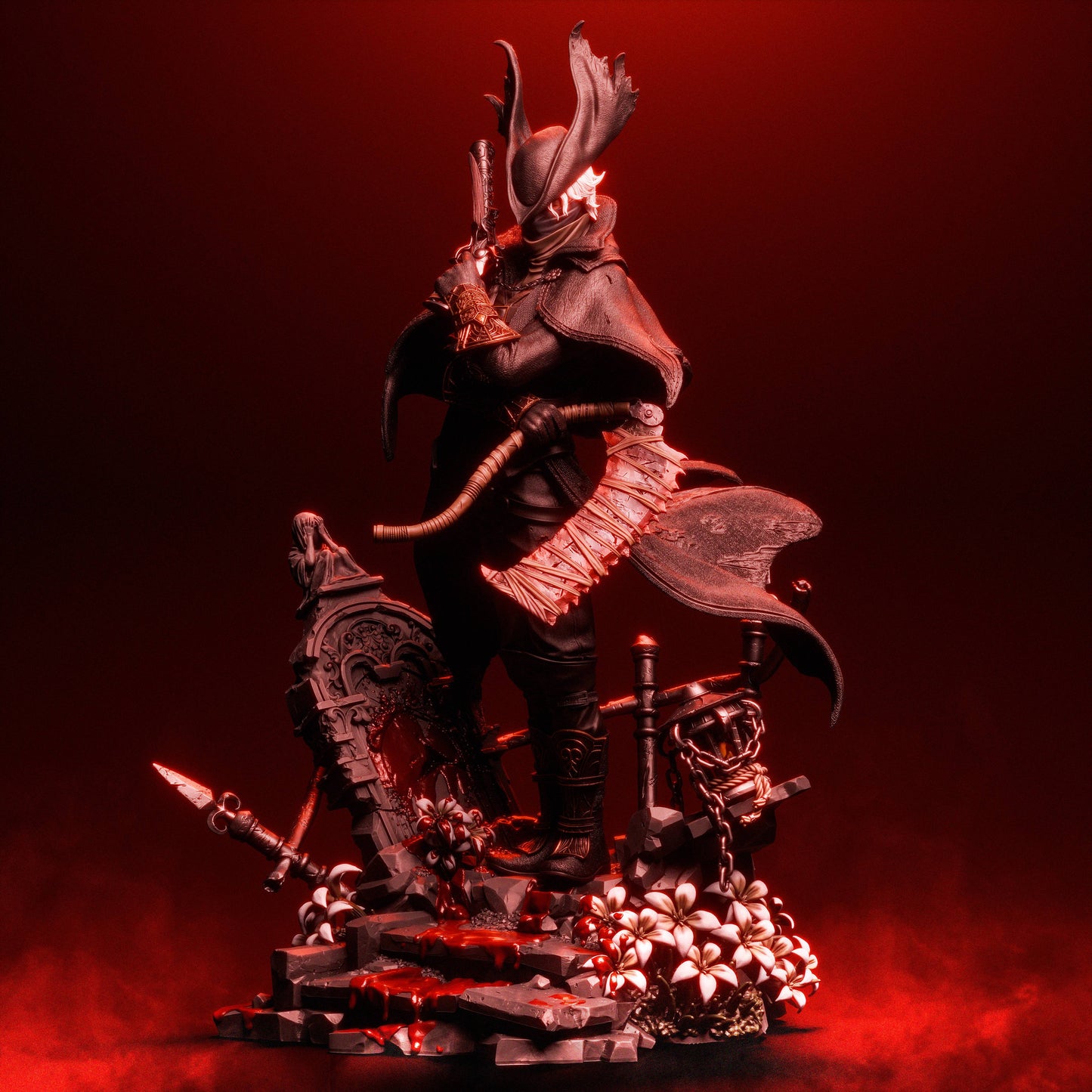 The Hunter | Bloodborne | Handcrafted Figure