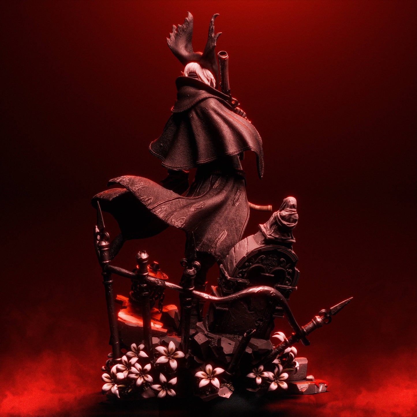 The Hunter | Bloodborne | Handcrafted Figure