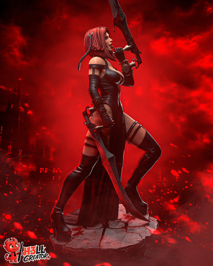 Crimson Dhampir | Handcrafted Figure
