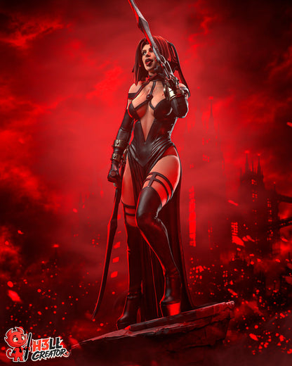Crimson Dhampir | Handcrafted Figure