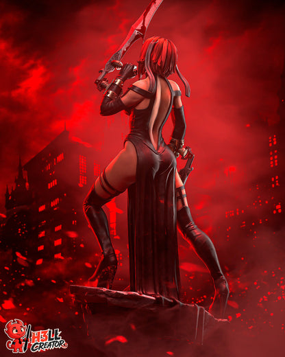 Crimson Dhampir | Handcrafted Figure