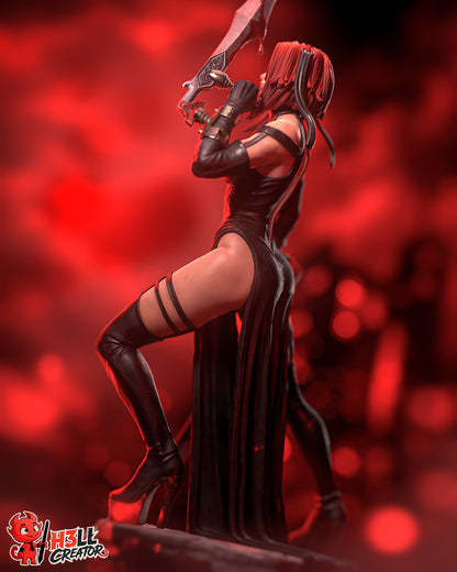 Crimson Dhampir | Handcrafted Figure