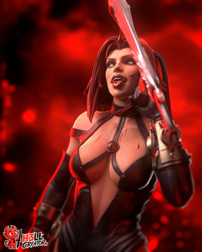 Crimson Dhampir | Handcrafted Figure
