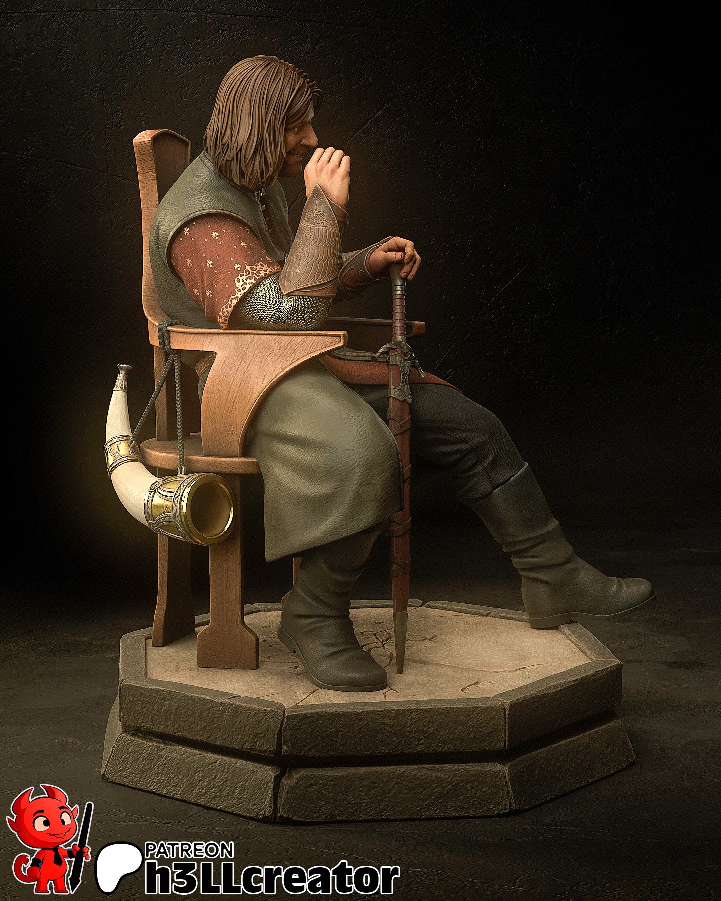Boromir | Lord Of The Rings | Handcrafted Figure