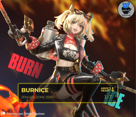 Burnice | Zenless Zone Zero| Handcrafted Figure