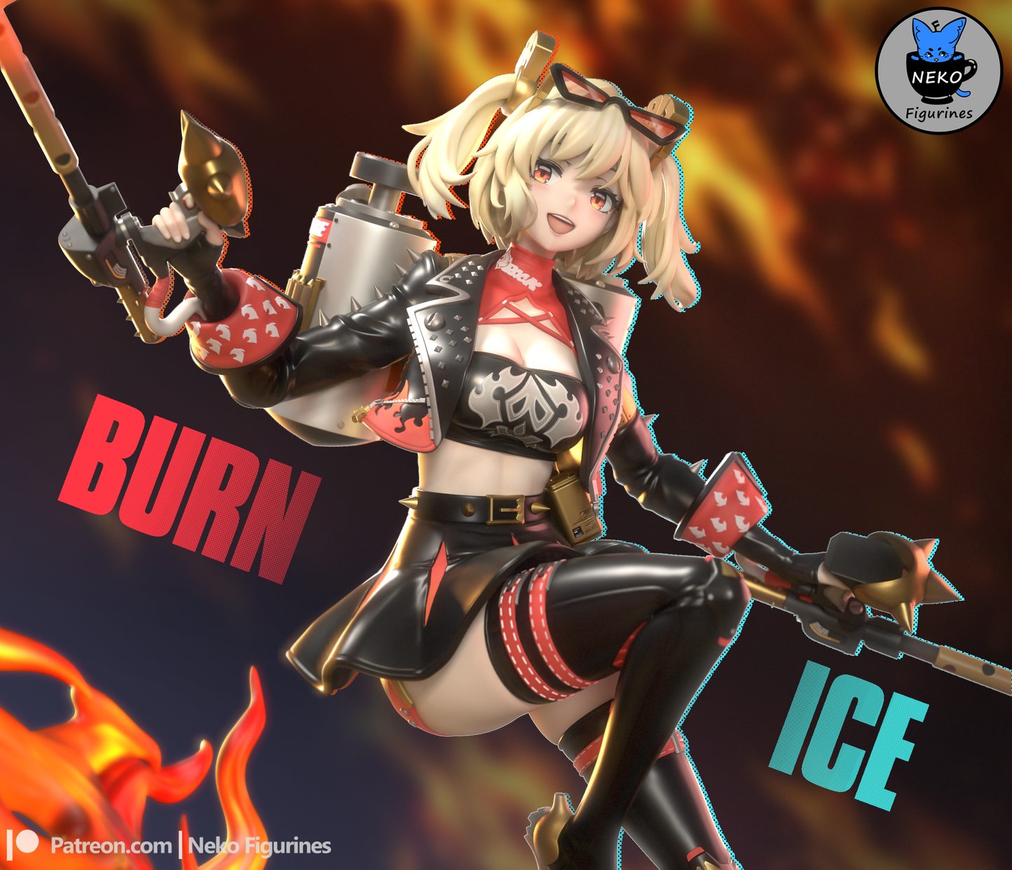 Burnice | Zenless Zone Zero| Handcrafted Figure