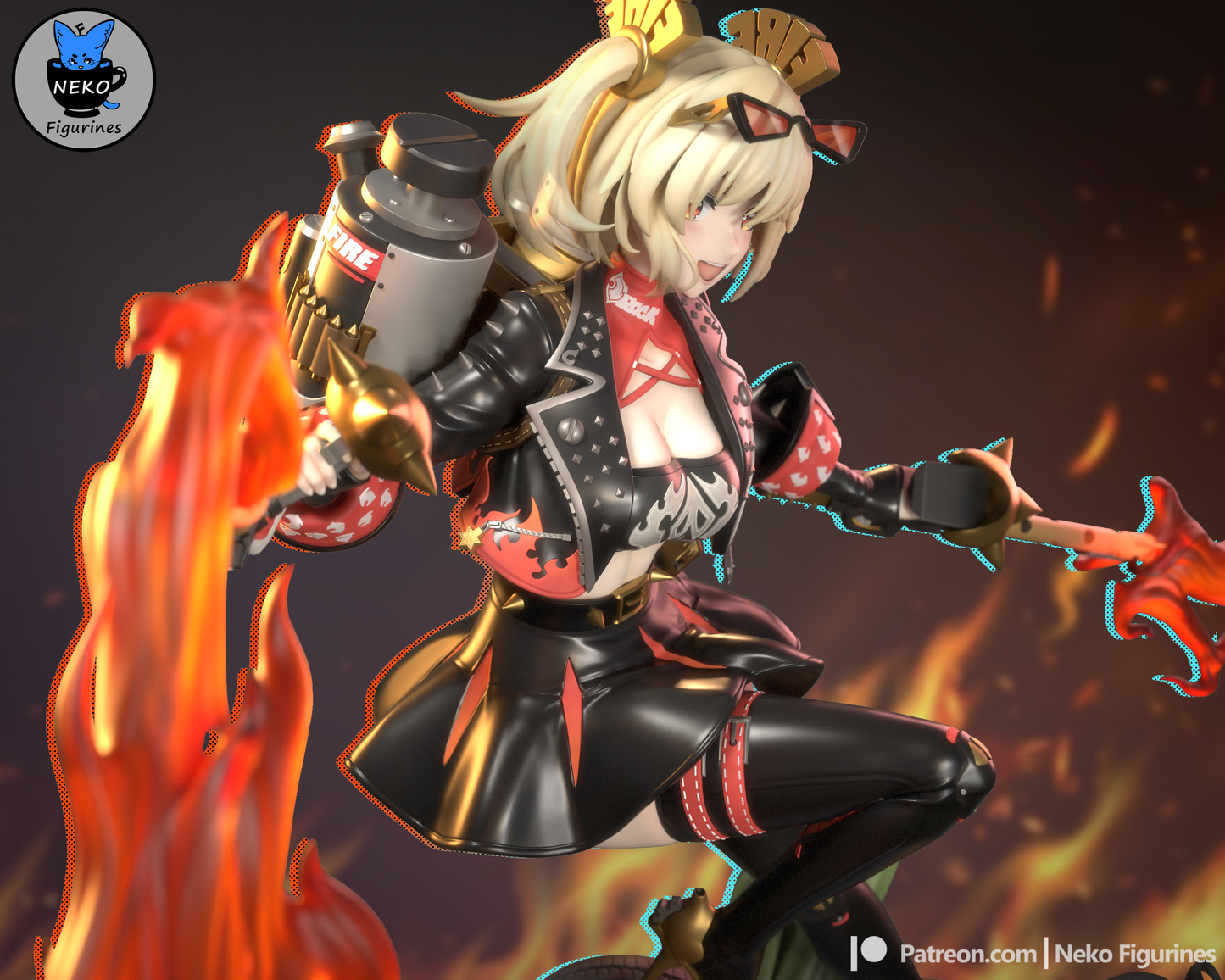 Burnice | Zenless Zone Zero| Handcrafted Figure