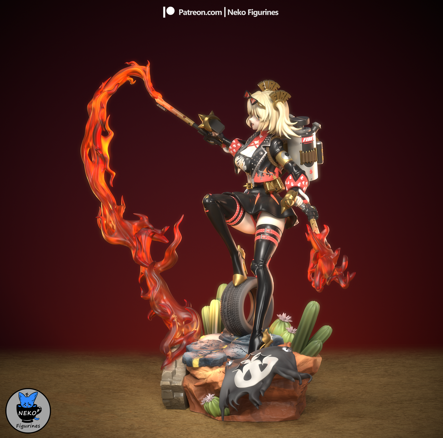 Burnice | Zenless Zone Zero| Handcrafted Figure