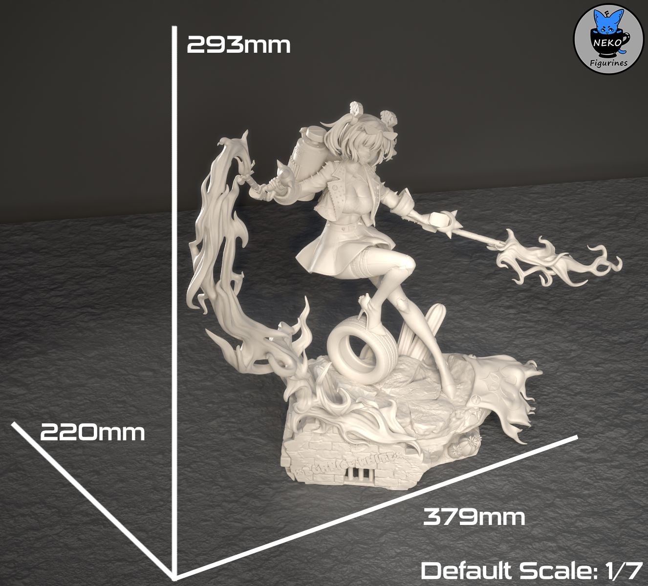 Burnice | Zenless Zone Zero| Handcrafted Figure