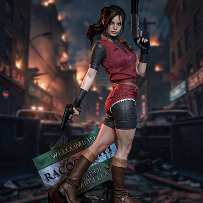 Red Jacket Survivor | Handcrafted Figure