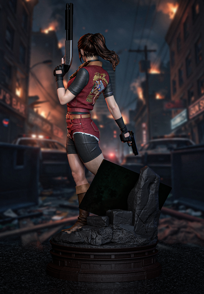 Red Jacket Survivor | Handcrafted Figure