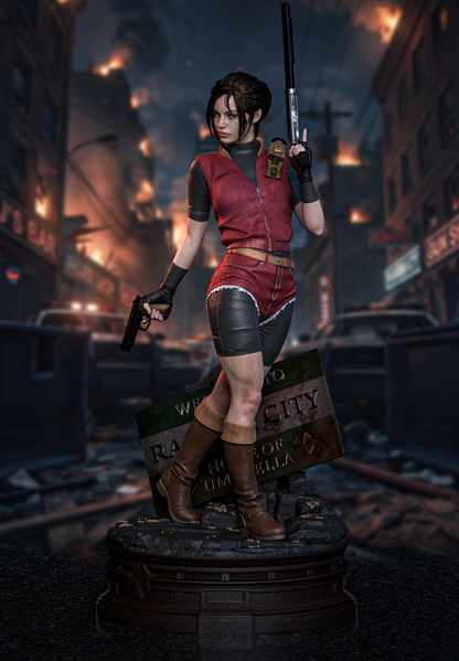 Red Jacket Survivor | Handcrafted Figure