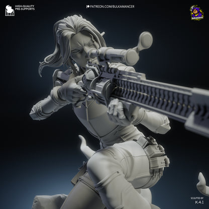 Policewoman | Handcrafted Figure
