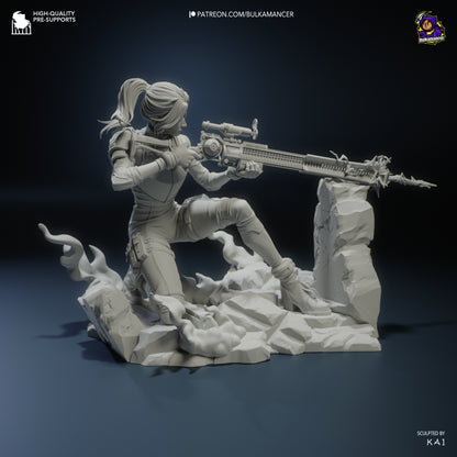 Policewoman | Handcrafted Figure