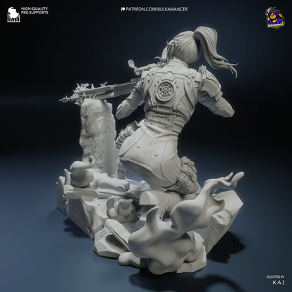 Policewoman | Handcrafted Figure