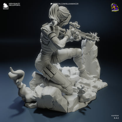 Policewoman | Handcrafted Figure