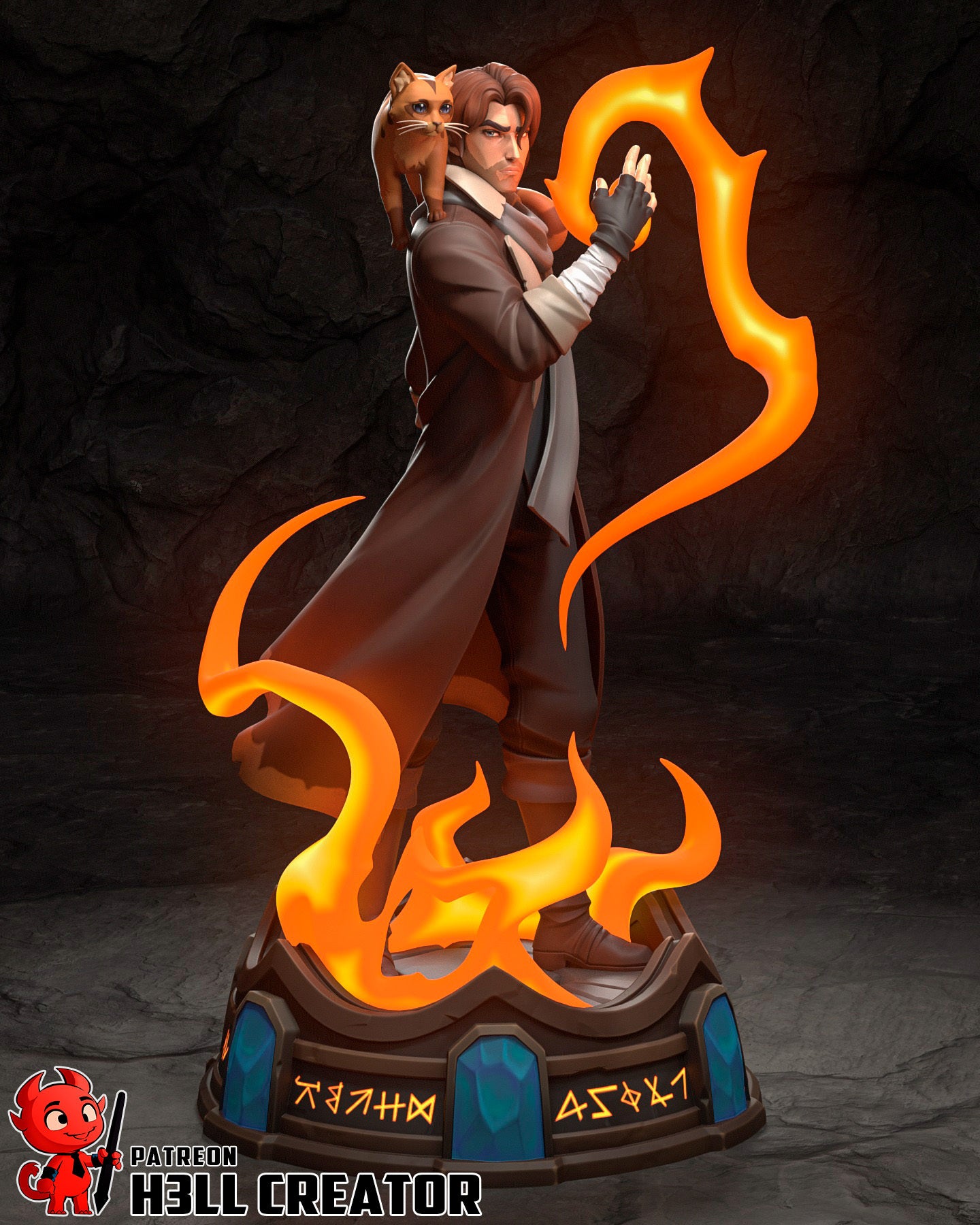 Caleb Widogast | The Mighty Nein | Handcrafted Figure