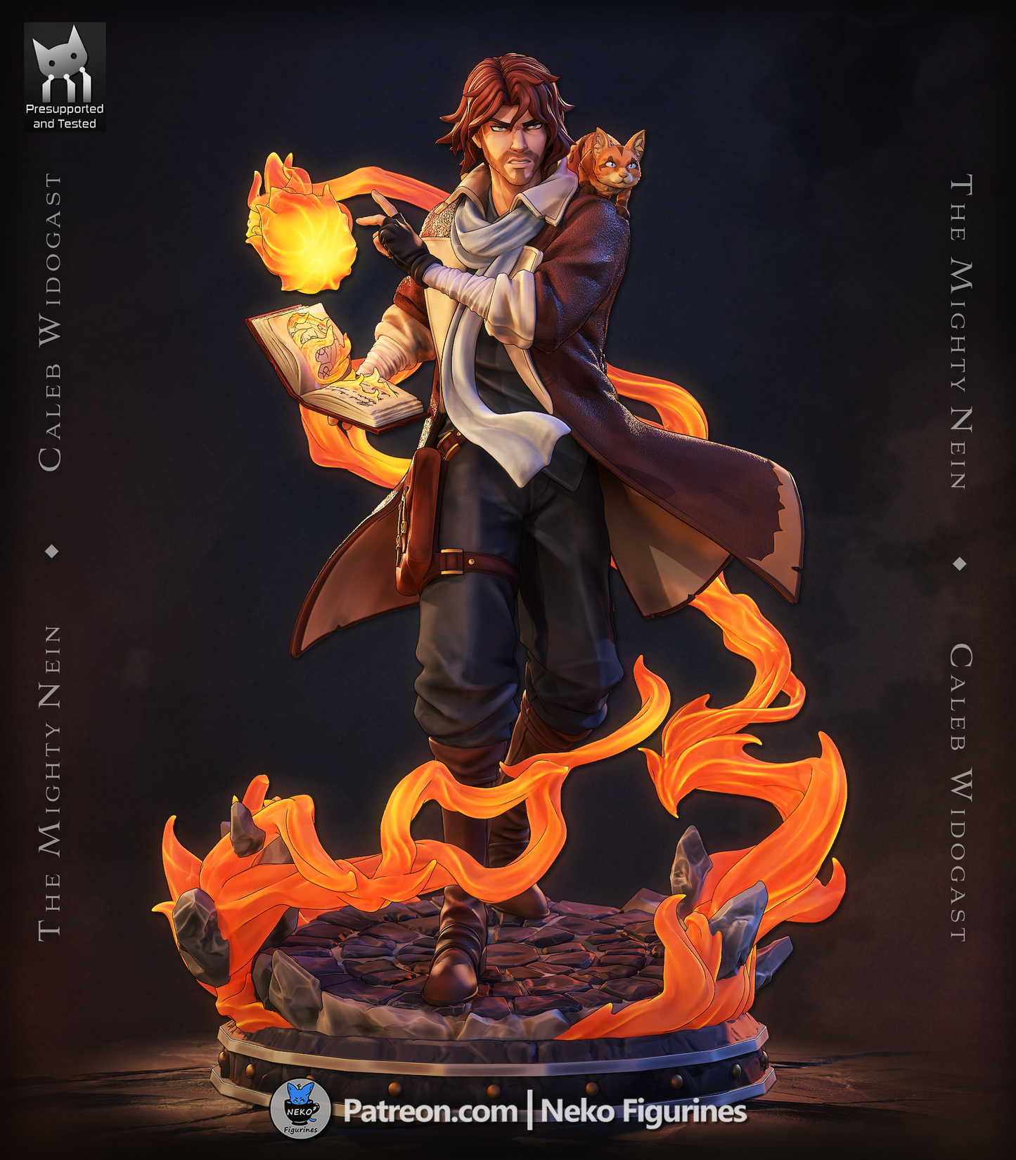 Caleb Widogast | The Mighty Nein | Handcrafted Figure