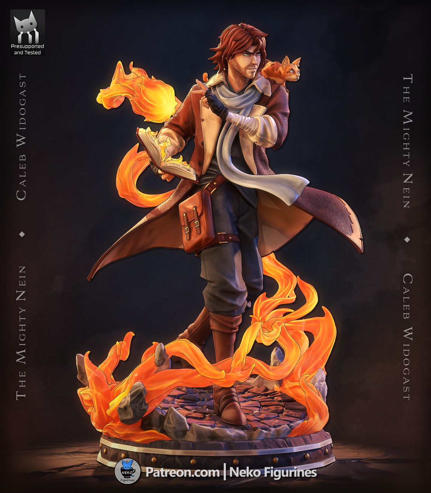Caleb Widogast | The Mighty Nein | Handcrafted Figure