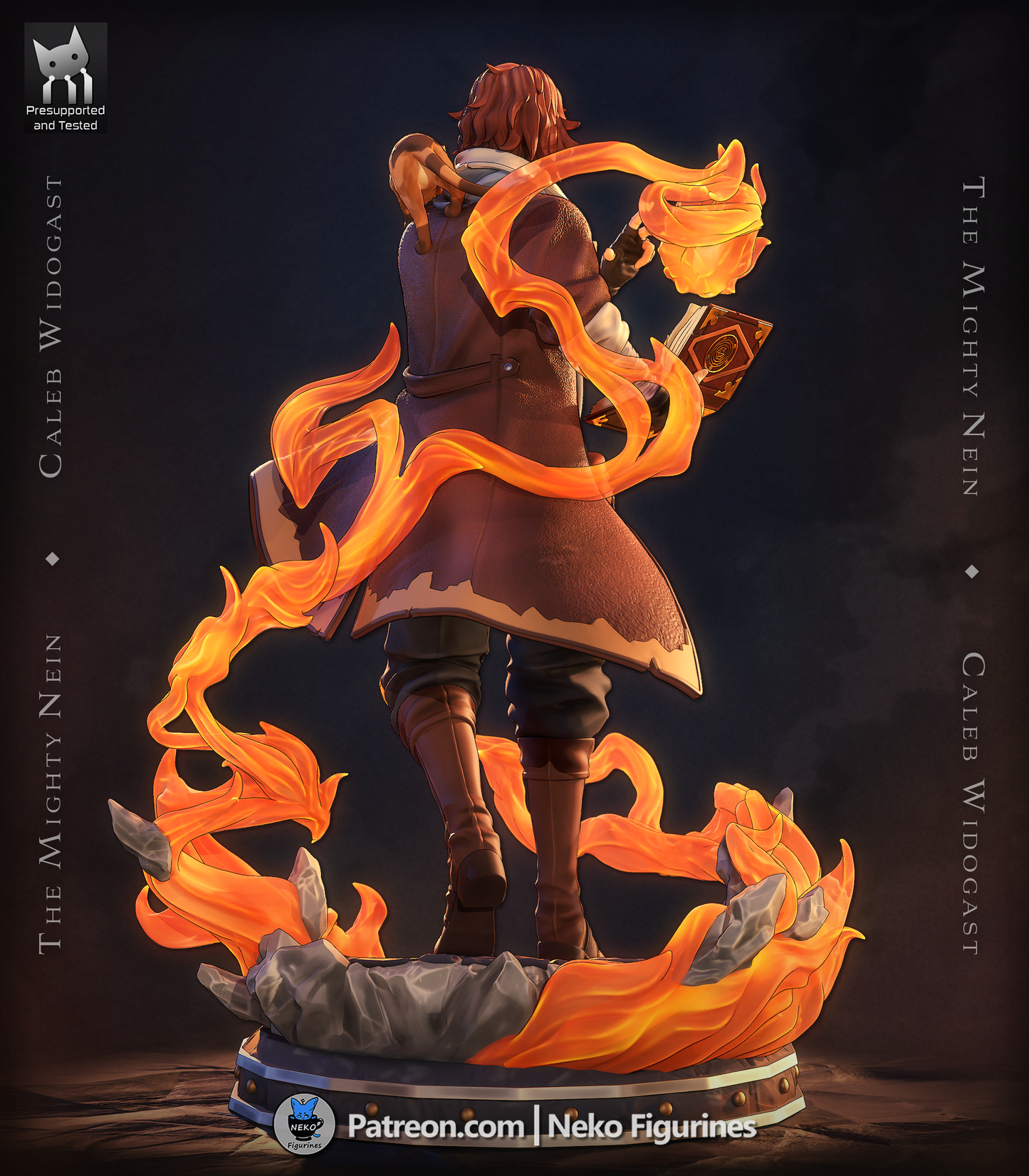 Caleb Widogast | The Mighty Nein | Handcrafted Figure