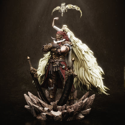 Starscourge Radahn and Miquella | Elden Ring | Handcrafted Figure