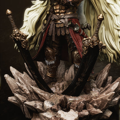 Starscourge Radahn and Miquella | Elden Ring | Handcrafted Figure
