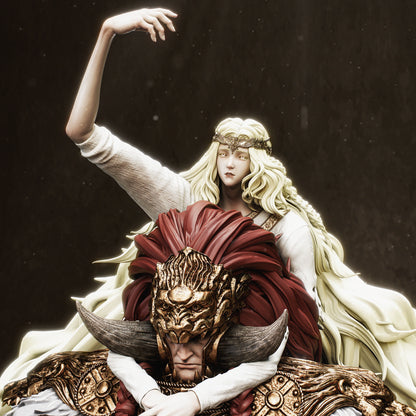 Starscourge Radahn and Miquella | Elden Ring | Handcrafted Figure