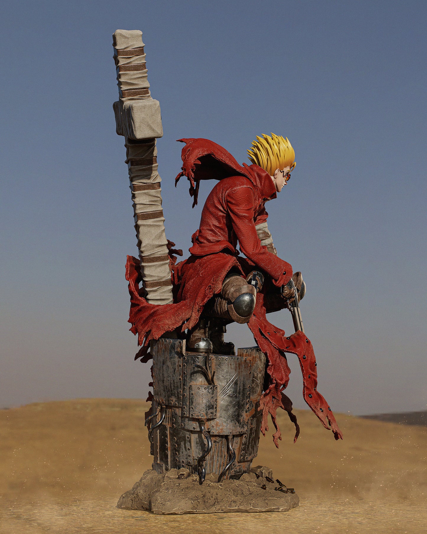 Vash the Stampede | Trigun | Handcrafted Figure