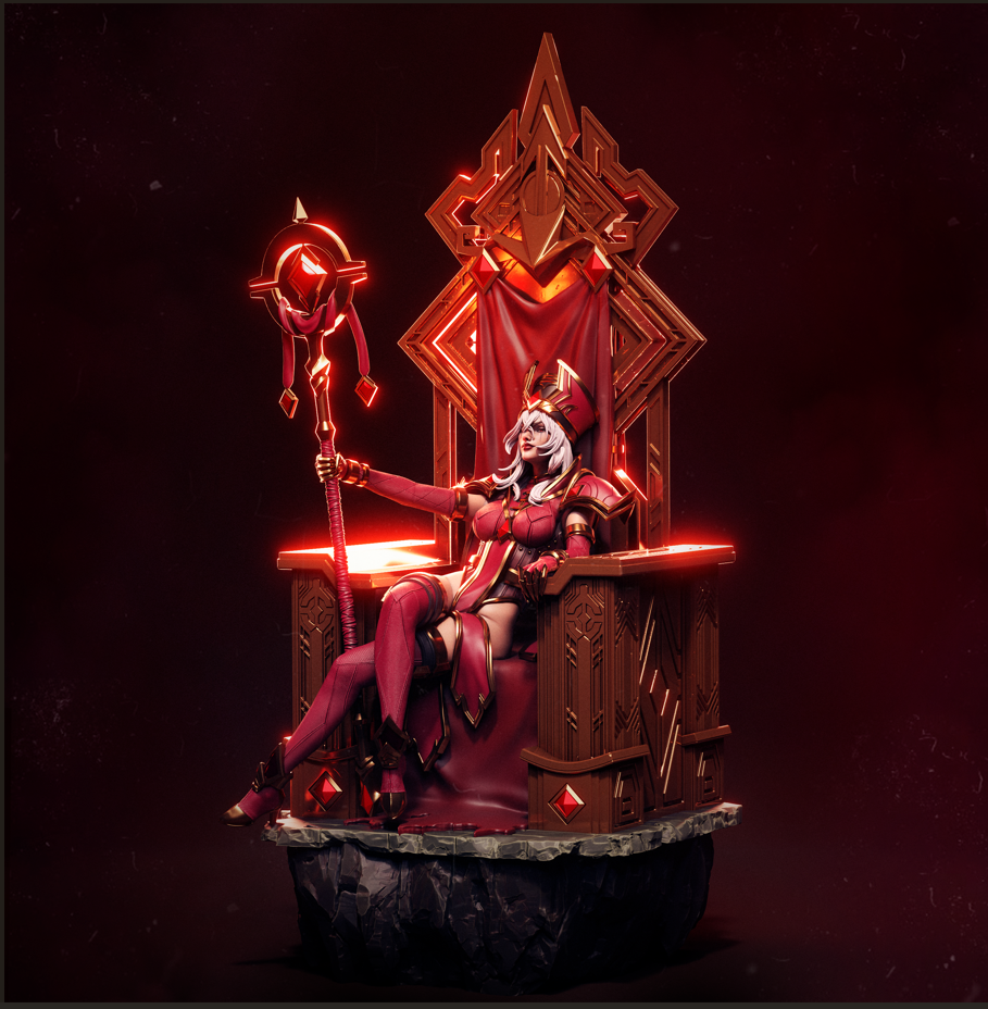 Sally Whitemane | World of Warcraft | Handcrafted Figure