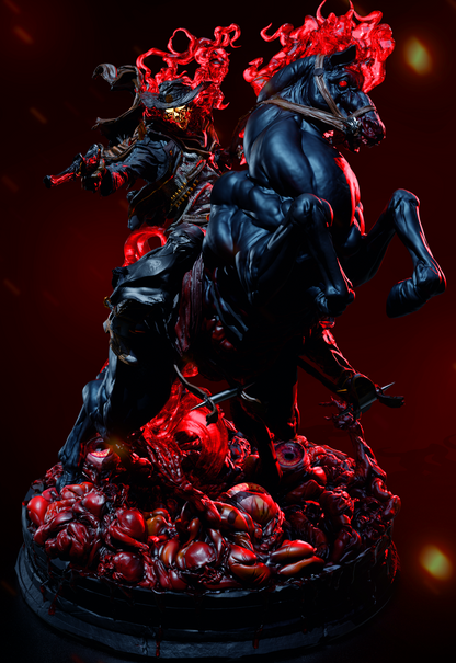Cursed Frontier Rider | Handcrafted Figure