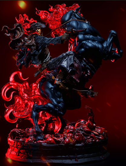 Cursed Frontier Rider | Handcrafted Figure