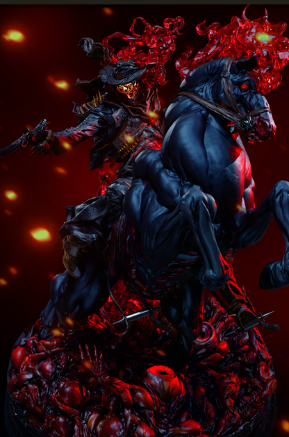 Cursed Frontier Rider | Handcrafted Figure