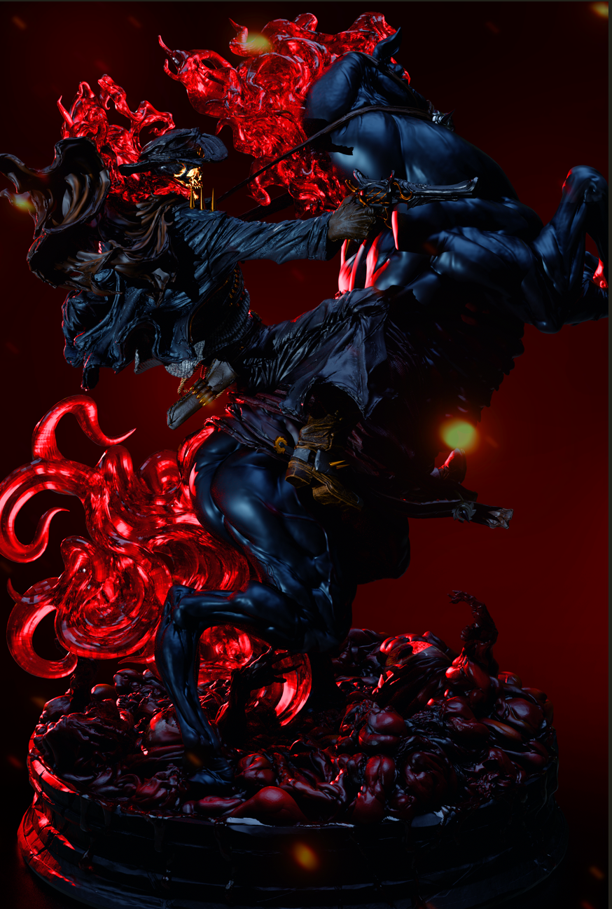 Cursed Frontier Rider | Handcrafted Figure