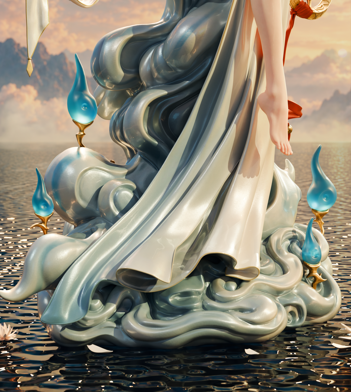 Ancient Elf Mage | Handcrafted Figure