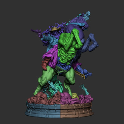 Cursed Frontier Rider | Handcrafted Figure
