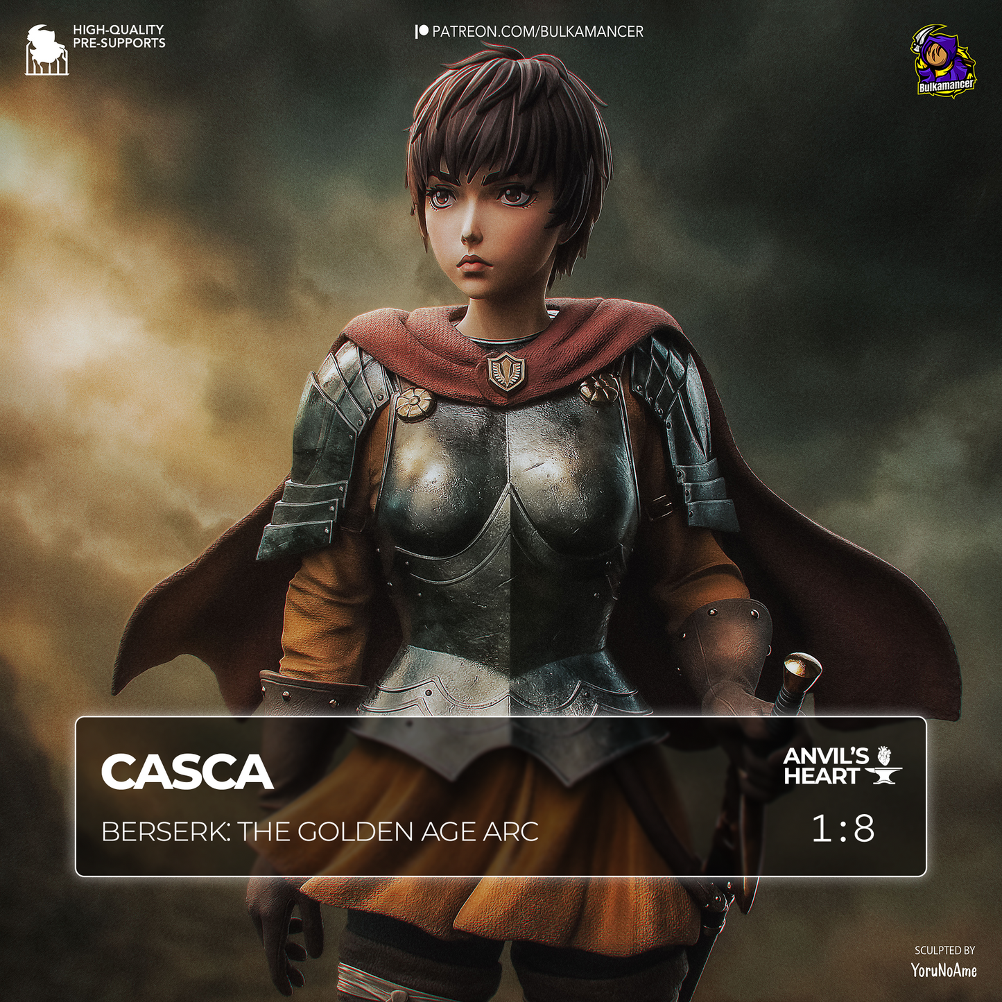 Casca | Berserk: The Golden Age Arc | Handcrafted Figure
