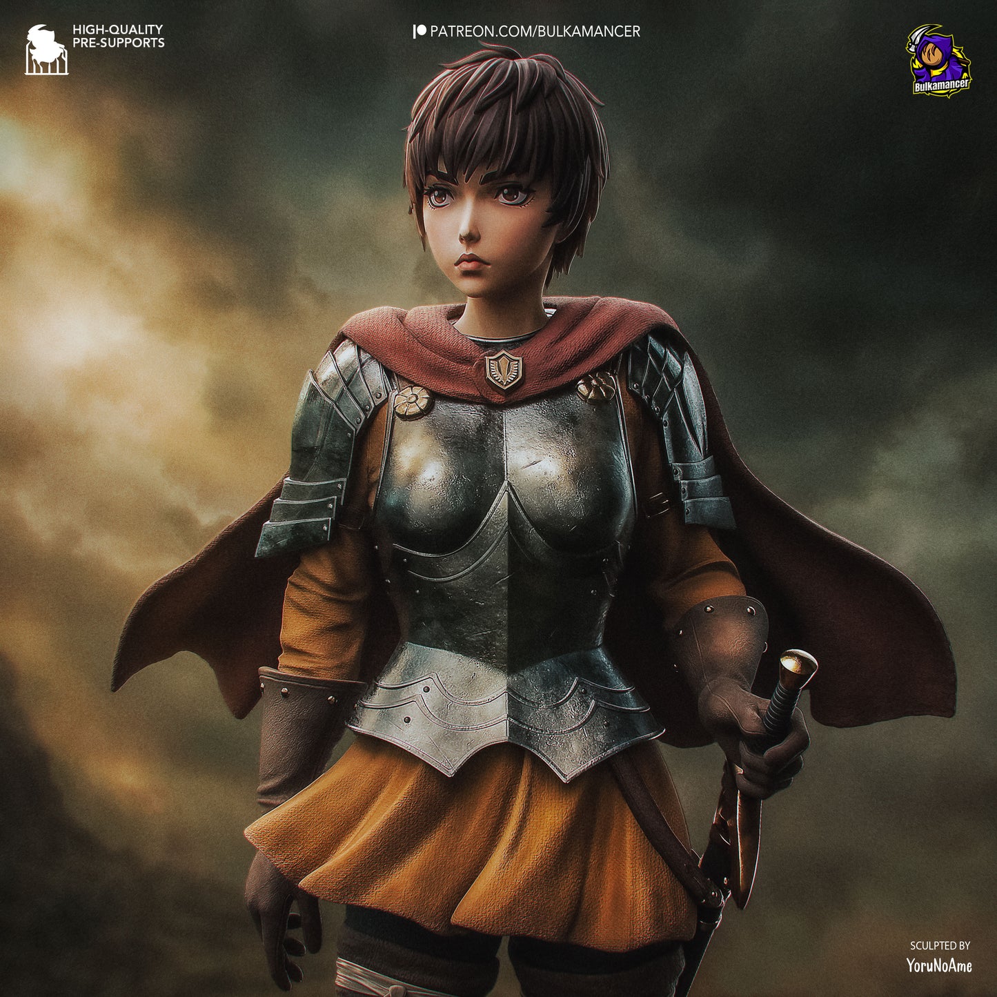 Casca | Berserk: The Golden Age Arc | Handcrafted Figure