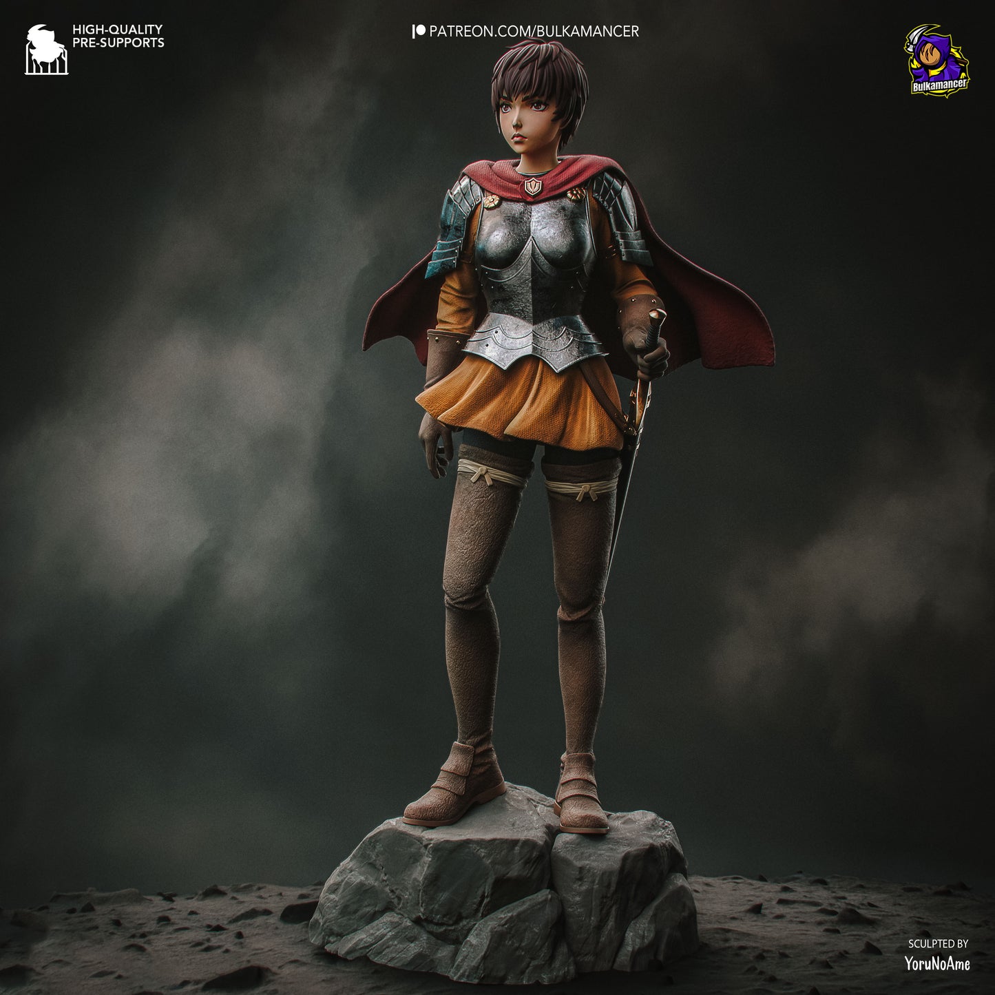 Casca | Berserk: The Golden Age Arc | Handcrafted Figure