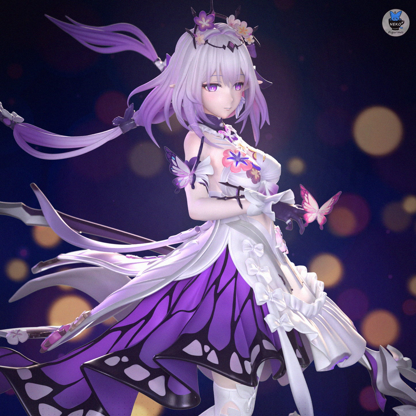 Butterfly Requiem Maiden | Handcrafted Figure