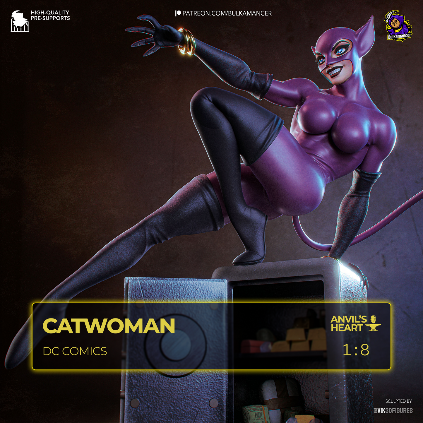 Catwoman | DC comics | Handcrafted Figure
