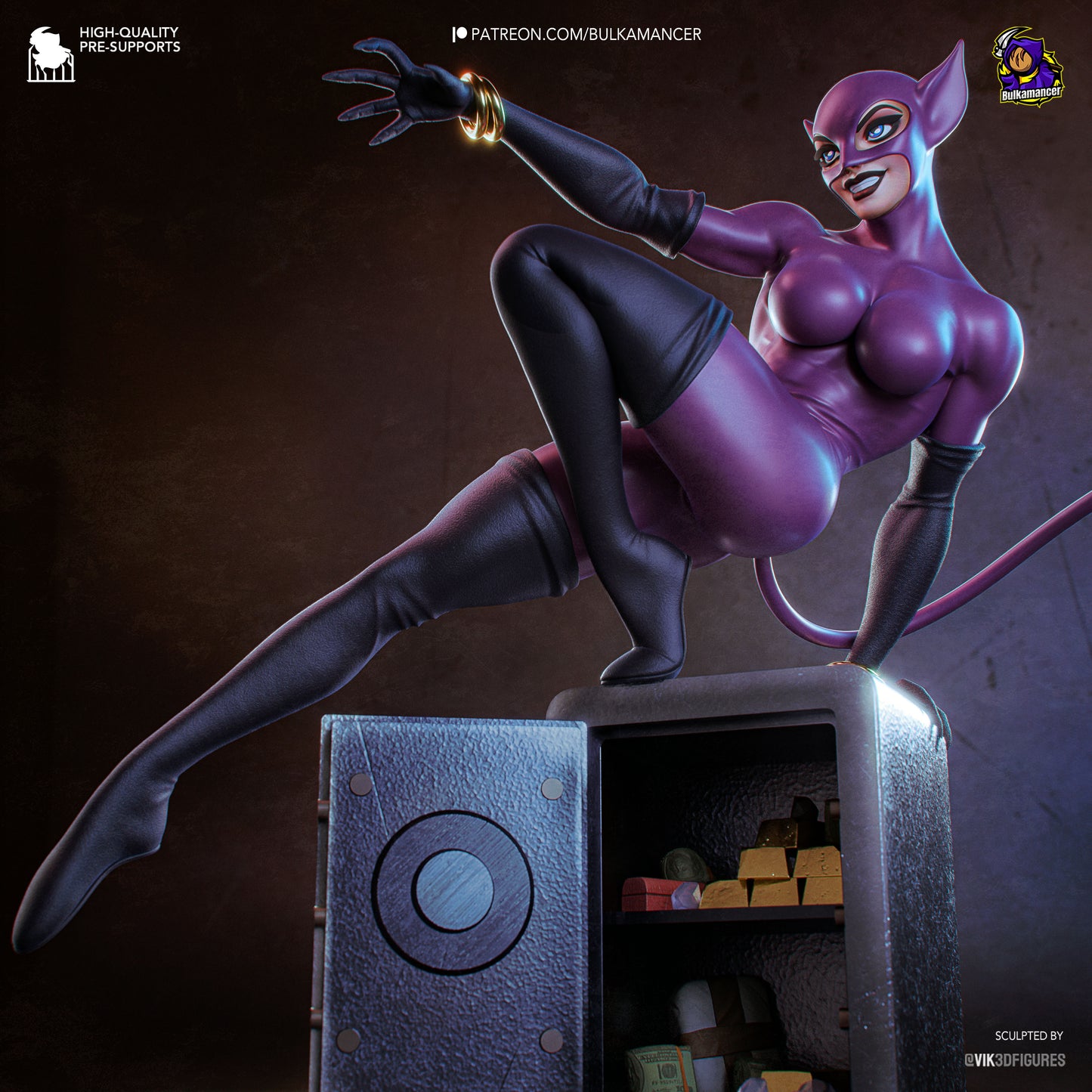 Catwoman | DC comics | Handcrafted Figure