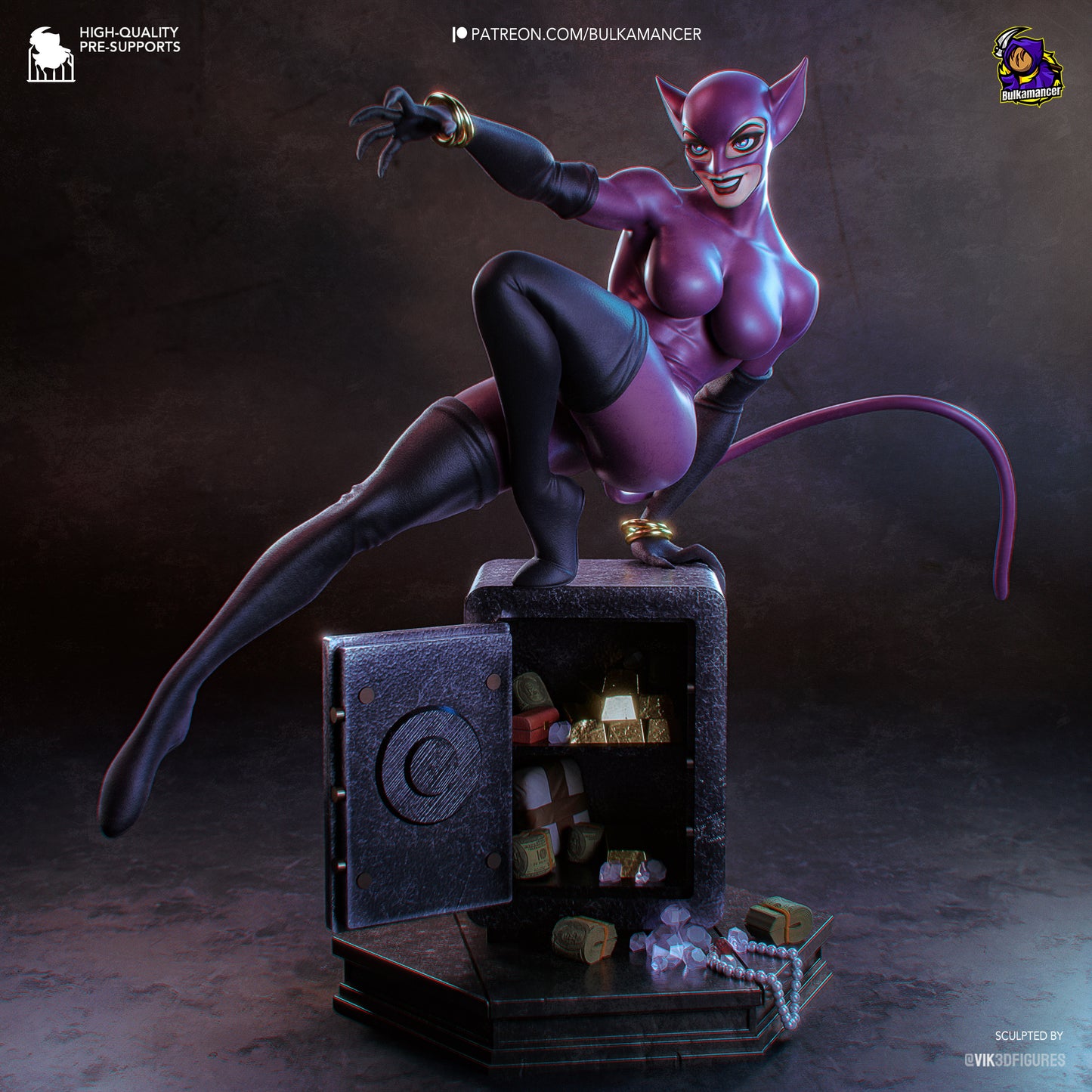 Catwoman | DC comics | Handcrafted Figure