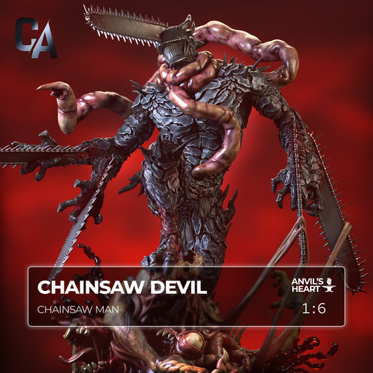 Sawblade Devil | Handcrafted Figure