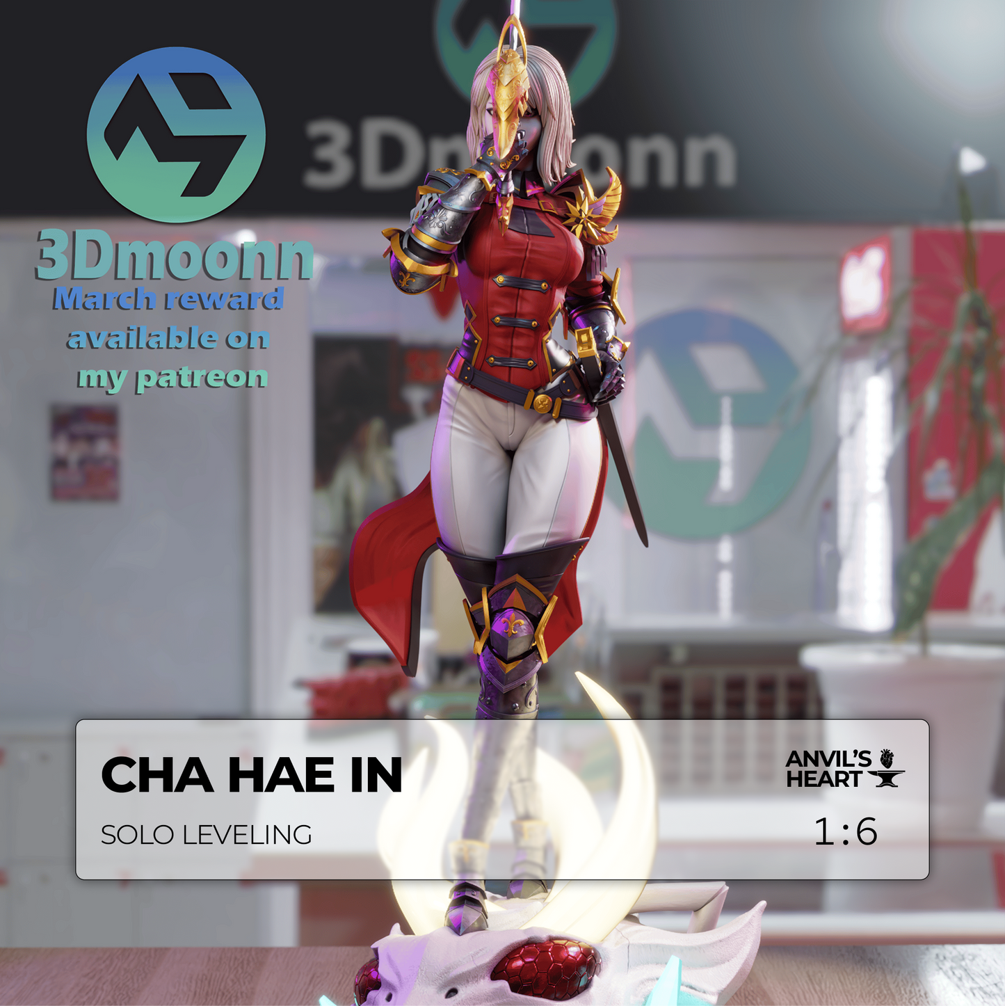 Cha Hae In | Solo Leveling | Handcrafted Figure