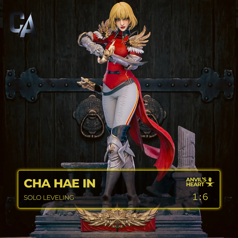 Golden Blade Maiden | Handcrafted Figure